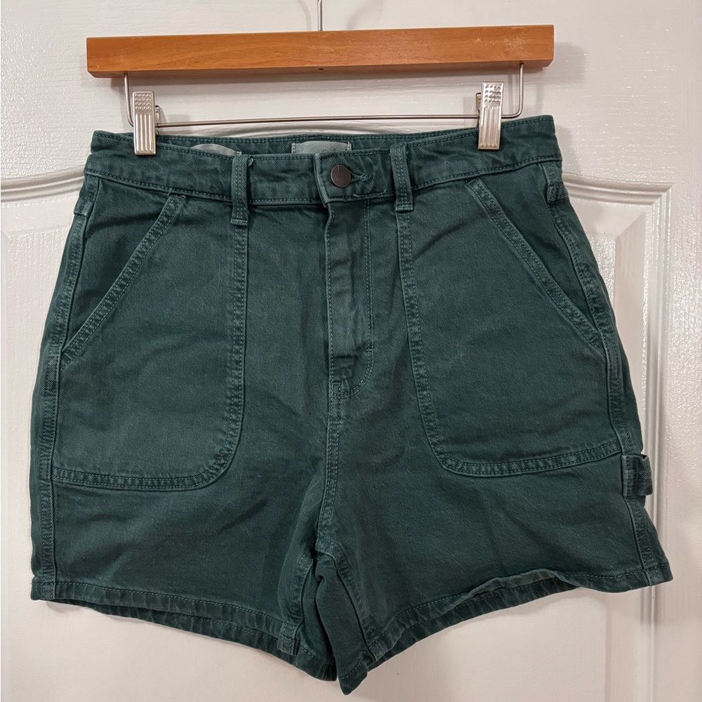 Universal Thread Green Utility Carpenter Shorts Women’s Size 4